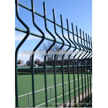 (25 years factory) PVC coated triangle bending fence